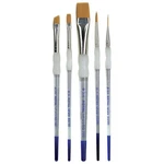 Royal & Langnickel Soft Grip Gold Taklon Beginner Brush Set. Fixed Price $16.99.