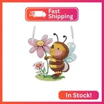 Aiyuanzsh 5D Animal Bee Diamond Art Painting Kits Hanging Pendants Wall Flow. Fixed Price $12.92.