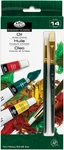 Royal & Langnickel Essentials Oil (12ML) Brush SET-14/PKG. Fixed Price $12.39.