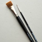 Two Rhenish Utrecht Kolinsky Red Sable Paint Brushes Bright Size 20 Round. Fixed Price $89.50.