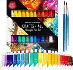 Artistic Acrylic Paint Set 24 Non-toxic Colors, Great For Holidays & Crafts. Fixed Price $77.99.