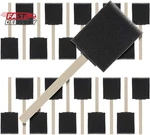 Art Supply Inch Foam Sponge Wood Handle Paint Brush Set (value Pack Of 20). Fixed Price $14.47.