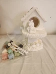 Wee Crafts Lighted Tree House Figurine Ready To Paint Accents Unlimited. Fixed Price $69.95.