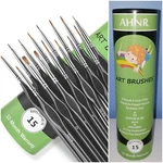 Set Of 15 Detail Miniature Artist Paint Brushes For Acrylic & Oil. Fixed Price $24.99.