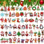 Hungdao 64 Pcs Diamond Art Christmas Ornaments Kits Small, Clear. Fixed Price $30.99.