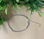 Rope Chain Timeless Hand BRACELET-925 Sterling Silver For Gift JEWELS-SS104. Fixed Price $80.95.
