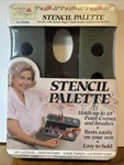 Stencil Magic By Delta Palette Holds 10 Paint Cremes And Brushes Nos. Fixed Price $15.95.