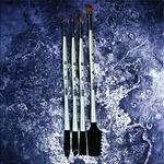 Ing 963866 Texture NO.2 Finnabair Art Basics Double Ended Brush Set 4/PACK Sil. Fixed Price $18.89.