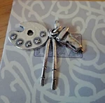 Sterling Silver 3D 19X16MM Movable Artist Palette, Brushes, & Tube Of Paint. Fixed Price $42.75.