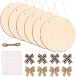 6 Pack Circles For Crafts 14 Inch Unfinished Slices Blank Wooden Door. Fixed Price $36.99.