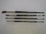 Isabey 6228 Kolinsky Brushes #8, 5, 2, New. Fixed Price $159.99.