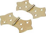 Brass Butterfly Hinge Pack Of 2 Cabinet, Cupboard Door, Trunk, Box Vint.... Fixed Price $24.51.