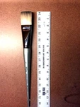 New Old Stock Robert Simmons Titanium Sz 18 Broad. Fixed Price $44.00.