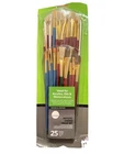 Daler & Rowney 25PC Simply Artist's Choice Brushes For Acrylic,oil,watercolor. Fixed Price $12.00.