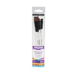 Daler Rowney Graduate All Purpose Synthetic Texture Paint Brush Set Of 3. Fixed Price $21.19.