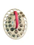 1974 Tri-chem Liquid Embroidery Paint Case Caddy Oil Stand Brush Holder Rare Euc. Fixed Price $59.99.