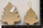 Paper Mache Diy Christmas Tree Shaped Ornaments By Michaels Set Of 3. Fixed Price $6.99.
