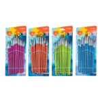 Vertex Art Paint Brushes Set 12 Packs Of Watercolor Acrylic Oil Stationery. Fixed Price $66.09.