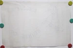 Vintage Tri Chem Picture To Paint Felt Usa Poster Welcome Dinner Vulture Bird. Fixed Price $17.95.
