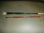 Vintage Unused Artist Paint Brushes Grumbacher 3608-R & Gainsborough 1271F. Fixed Price $39.99.