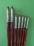 5005- Langnickel Royal Sable Short Handle Round 7 Piece Brush Set. Fixed Price $33.00.
