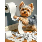 Little Puppy 5D Painting For Adults,diamond Art Kits Beginners,cut. Fixed Price $12.99.