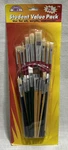 25 Pcs Assorted Artist Paint Brushes Oil Acrylic Watercolor Fan Flat Filbert New. Fixed Price $10.77.