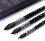 Watercolor Brushes Set, 3PCS Fuumuui Round Quill Mop Fine Tips Paint. Fixed Price $28.79.