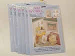 Nursery Transfers Kids Lot Of 6 Springs Art Works Bears Bunnies Raggedy Ann Toys. Fixed Price $19.99.
