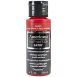 Deco Art Americana Multi-surface Satin Acrylic Paint 2OZ-LIPSTICK (6PK). Fixed Price $20.25.