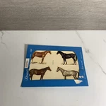 Charming Vintage Meyercord Horse Wall Decals *new Package*. Fixed Price $11.59.