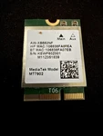 AW-XB552NF Mediatek MT7902 Wifi 6E Tri Band Bluetooth 5.2 802.11AX M.2 2230 Oem. Fixed Price $5.99.