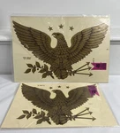 Nos Meyercord Decorator Decals Eagle W/ Stars, Arrow Vintage X547-A, X547-E. Fixed Price $20.00.