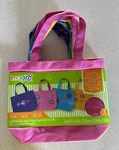 IMAGIN8 Small Canvas Totes For Crafts Pack Of 4. Fixed Price $7.00.