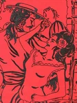 Vintage Tri Chem Picture To Paint Felt Usa Poster - Flamenco Dancer Latin Lovers. Fixed Price $22.00.