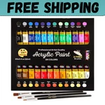 24 Colors Diy Acrylic Set For Hobby Model Painting Artists. Fixed Price $11.30.