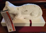 Ashland Day Of The Dead Ceramic Chameleon Night Light Unpainted- Gift Box. Fixed Price $17.95.