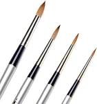 Ait Art Select Paint Set - 4 Pure Russian Red Sable Round Brushes. Fixed Price $62.51.