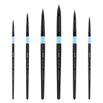 XDT#990 Round Watercolor Artist Paint Brush 6 Piece Set Soft Natural Hair. Fixed Price $14.99.