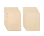 12 Pack Unfinished Wooden Plaques 8"X6"-0.25 Inch Thick Beveled Mdf Sign.... Fixed Price $28.39.