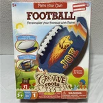 New Paint Your Own Football Personalize W/ Includes Air Pump. Fixed Price $15.83.