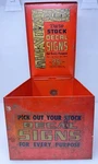 Vintage Duro Decorative Decals Signs Metal Advertising General Store Display Box. Fixed Price $38.99.