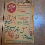 Tri-chem Liquid Embroidery Iron Transfer Sheets Peacock Dutch Cottagecore Cut. Fixed Price $19.99.