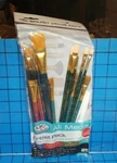 25 Pc Paint Brush Set Media Acrylics, Watercolors, Oil Royal Langnickel New. Fixed Price $14.95.