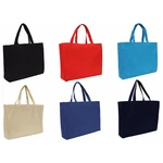 Large Cotton Canvas Tote Bags - 2 Sizes Reusable Heavy Wt Fabric Threadart. Fixed Price $6.99.