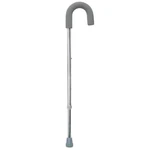 Mckesson Silver Aluminum Round Handle Cane 28.75" To 37.75". Fixed Price $20.41.