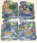 35TH Ann 4" Figures Jakk's Wave 24 Set Of (chaos, Sonic, Tikal & Silver). Fixed Price $139.99.