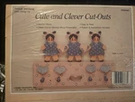 Vintage Demis Products Three Sisters Mini Hang-up Die-cut Wood Craft Kit #008667. Fixed Price $14.99.