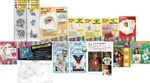 Lot: Line Art Shaded Transfers Iron-on Paint Or Stitch Punch Needle Embroidery. Fixed Price $24.99.