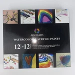 Aem Hi Arts Watercolor Paint Set New And Sealed 24 Colors. Fixed Price $26.50.